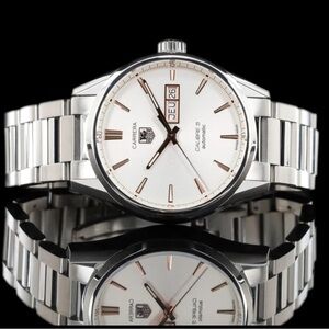 Tag Heuer Carrera White Dial Watch